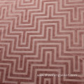 100% Polyester Dyed Matt Jacquard Velvet Cushion Fabric